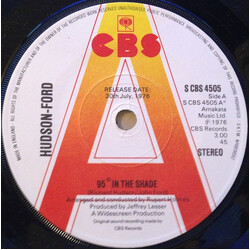 Hudson-Ford 95 In The Shade USED VINYL 7INCH 45 RPM PROMO