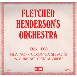 Fletcher Henderson And His Orchestra 1926 - 1930 New York Columbia Sessions In Chronological Order Vinyl LP USED