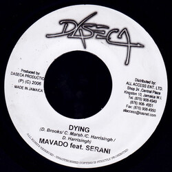 Mavado / Serani / Colly C Dying / Rise Up USED VINYL 7INCH 45 RPM