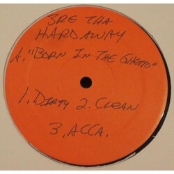 3re Da Hardaway Born In Tha Ghetto USED VINYL 12INCH TEST PRESSING