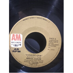 Procol Harum Conquistador USED VINYL 7INCH 45 RPM