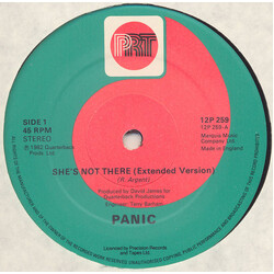 Panic (8) She's Not There Vinyl 12" USED