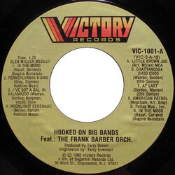 The Frank Barber Orchestra Hooked On Big Bands USED VINYL 7"
