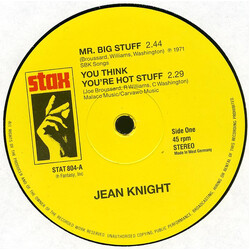 Jean Knight Mr. Big Stuff USED VINYL 12INCH 45 RPM EP REISSUE STEREO