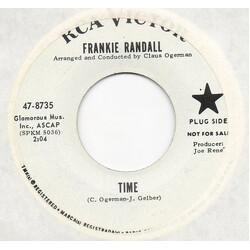 Frankie Randall Time / As Long As We're Here USED VINYL 7INCH 45 RPM SINGLE PROMO MONO