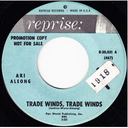 Aki Aleong Trade Winds, Trade Winds / Without Your Love USED VINYL 7INCH 45 RPM PROMO