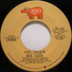 Bee Gees Jive Talkin' VINYL 7" USED