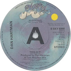 Dan Hartman This Is It Vinyl USED