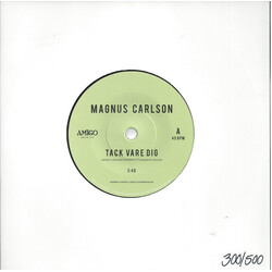 Magnus Carlson Tack Vare Dig USED VINYL 7INCH 45 RPM SINGLE LIMITED EDITION NUMBERED