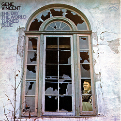 Gene Vincent The Day The World Turned Blue Vinyl LP USED