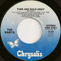 The Babys Turn And Walk Away USED VINYL 7INCH 45 RPM SINGLE STYRENE