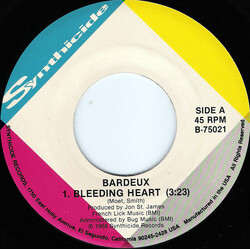 Bardeux Bleeding Heart VINYL 7" USED