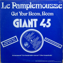 Le Pamplemousse Get Your Boom, Boom (Around The Room) USED VINYL 12INCH 45 RPM