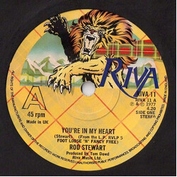 Rod Stewart You're In My Heart USED VINYL 7INCH 45 RPM SINGLE