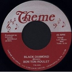 Bon Ton Roulet Black Diamond / You Excite Me Daddy USED VINYL 7INCH 45 RPM SINGLE REPRESS