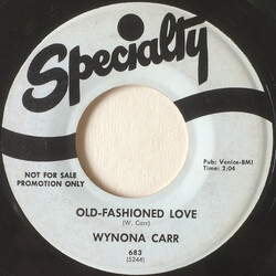Wynona Carr Old-Fashioned Love / Someday, Somewhere, Somehow USED VINYL 7INCH 45 RPM SINGLE PROMO
