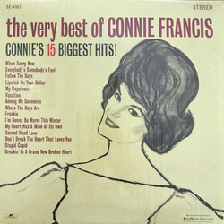 Connie Francis The Very Best Of Connie Francis Vinyl LP USED