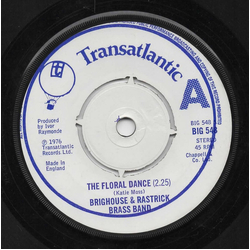 The Brighouse And Rastrick Brass Band The Floral Dance Vinyl 7" USED