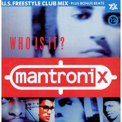 Mantronix Who Is It? Vinyl 12" USED