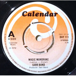Sarr Band Magic Mandrake USED VINYL 7INCH 45 RPM SINGLE STEREO