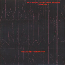Karlheinz Stockhausen Beton-Studie / Zeitmass Für Fünf Holzbläser / Klavierstuck XI Vinyl LP USED