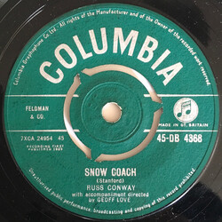 Russ Conway Snow Coach USED VINYL 7INCH 45 RPM SINGLE