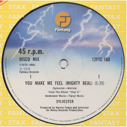 Sylvester You Make Me Feel (Mighty Real) USED VINYL 12INCH SINGLE LIMITED EDITION