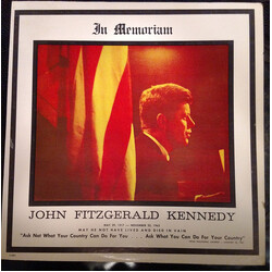 John F. Kennedy In Memoriam John Fitzgerald Kennedy Vinyl LP USED