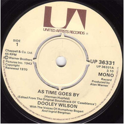Dooley Wilson / Humphrey Bogart / Ingrid Bergman / Dick Powell (2) As Time Goes By / I'll String Along With You USED VINYL 7INCH SINGLE MONO 45 RPM RE