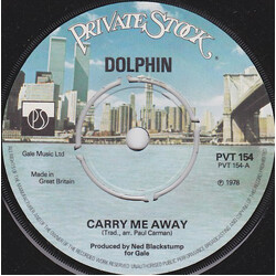 Dolphin (12) Carry Me Away USED VINYL 7INCH SINGLE