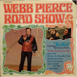 Webb Pierce Road Show Vinyl LP USED