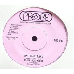 Three Dog Night One Man Band Vinyl 7" USED