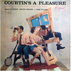 Jean Ritchie / Oscar Brand / Tom Paley Courtin's A Pleasure Vinyl LP USED