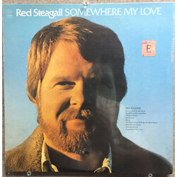 Red Steagall Somewhere My Love Vinyl LP USED