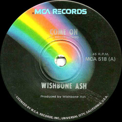 Wishbone Ash Come On USED VINYL 7INCH 45 RPM SINGLE