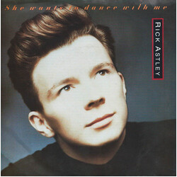 Rick Astley She Wants To Dance With Me VINYL 7" USED