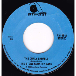 The Stone Country Band The Curly Shuffle USED VINYL 7INCH 45 RPM