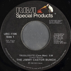 The Jimmy Castor Bunch / Phil Harris Troglodyte (Cave Man) / The Thing USED VINYL 7INCH 45 RPM