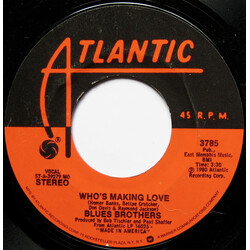 The Blues Brothers Who's Making Love USED VINYL 7INCH SINGLE 45 RPM