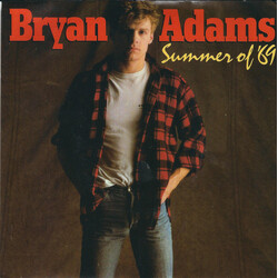 Bryan Adams Summer Of '69 USED VINYL 7INCH 45 RPM SINGLE