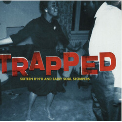 Various Trapped (Sixteen R'n'B And Early Soul Stompers) Vinyl LP USED