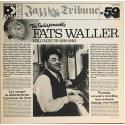 Fats Waller The Indispensable Fats Waller Volumes 7/8 (1938-1940) Vinyl 2 LP USED