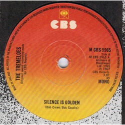 The Tremeloes Silence Is Golden / Here Comes My Baby USED VINYL 7INCH 45 RPM SINGLE REISSUE MONO