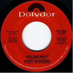 Benny Mardones Into The Night USED VINYL 7INCH 45 RPM SINGLE STYRENE