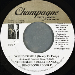 Voicemail / Delly Ranks / Ding Dong / Bogle / Stacy Ann Weh Di Time 2 (Ready To Party) / Call My Phone USED VINYL 7INCH 45 RPM