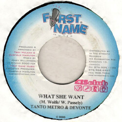 Tanto Metro & Devonte / Shad Du What She Want / Capt. Bread USED VINYL 7INCH 45 RPM