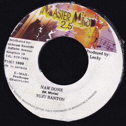 Buju Banton Naw Done USED VINYL 7INCH 45 RPM