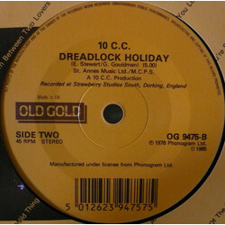 10cc I'm Not In Love / Dreadlock Holiday USED VINYL 7INCH 45 RPM SINGLE