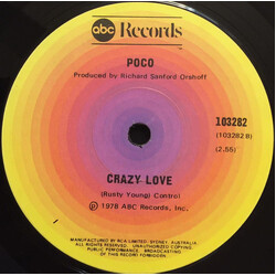 Poco (3) Barbados / Crazy Love USED VINYL 7INCH 45 RPM SINGLE