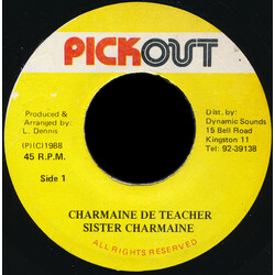 Sister Charmaine Charmaine De Teacher USED VINYL 7INCH 45 RPM
